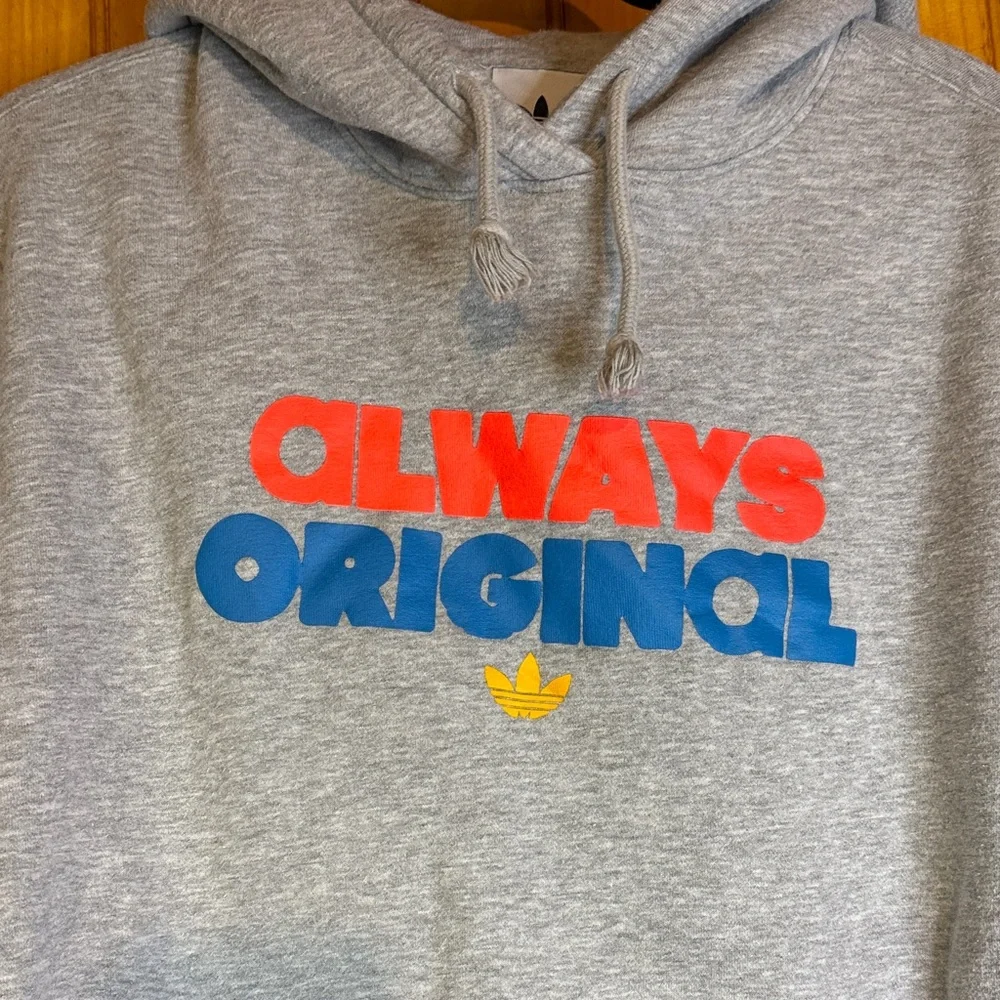 Adidas Originals Gray Hoodie